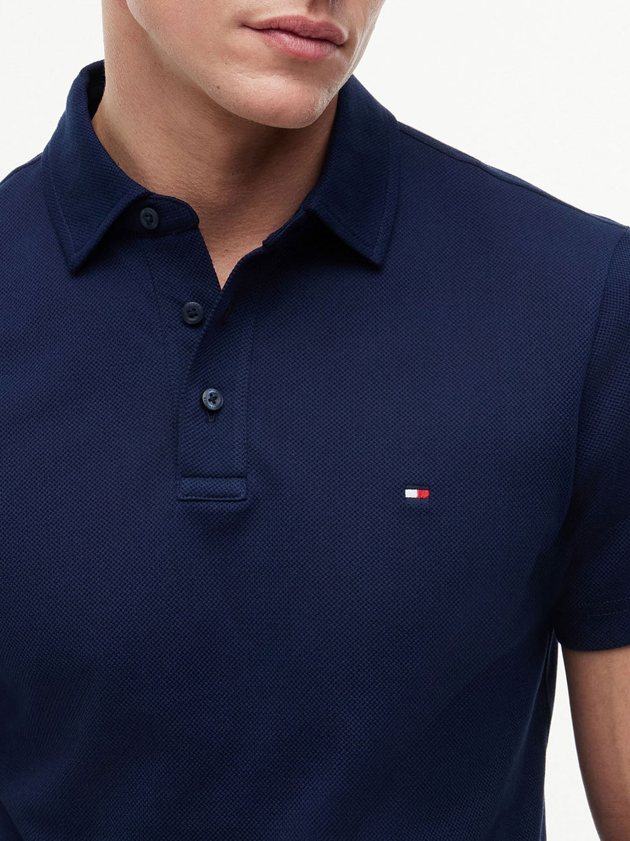 Polo Regular Fit Mesh Jersey