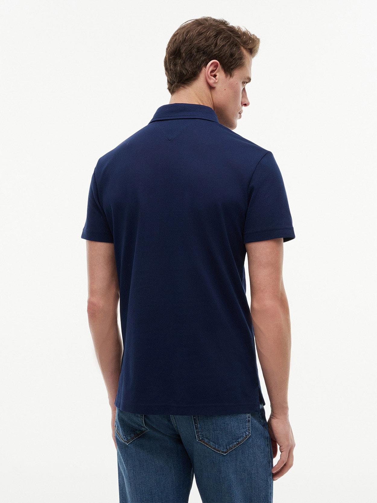 Polo Regular Fit Mesh Jersey