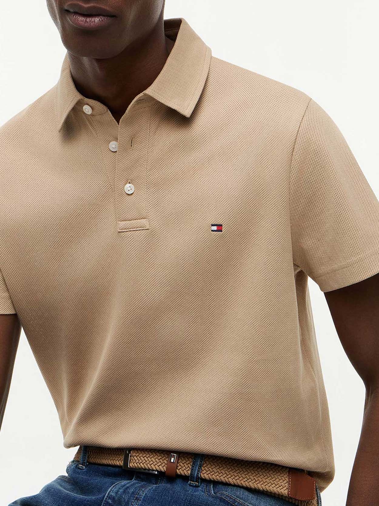 Polo Regular Fit Mesh Jersey