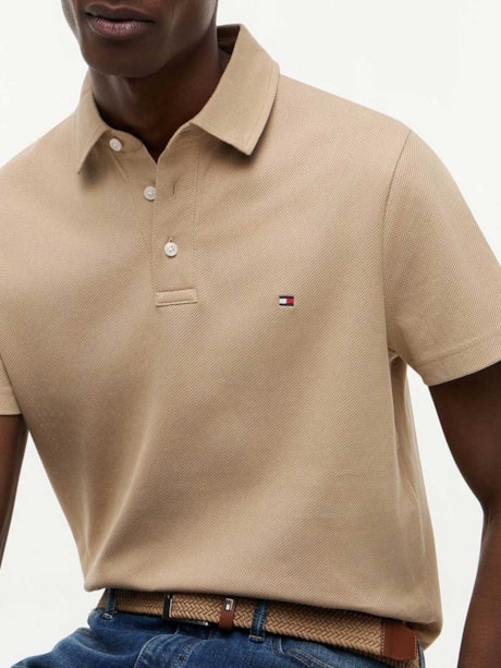 Polo Regular Fit Mesh Jersey
