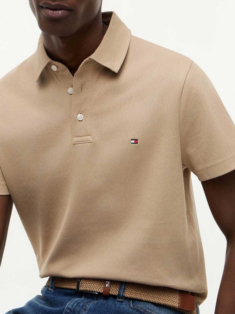 Polo Regular Fit Mesh Jersey