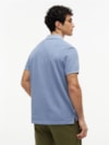 Polo Tingida Bandeira Bordada Regular Fit
