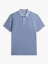 Polo Tingida Bandeira Bordada Regular Fit