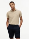 Polo Tingida Bandeira Bordada Regular Fit