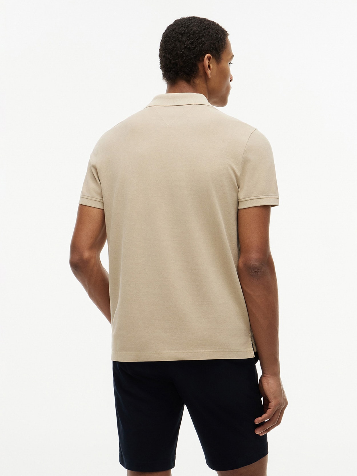 Polo Tingida Bandeira Bordada Regular Fit