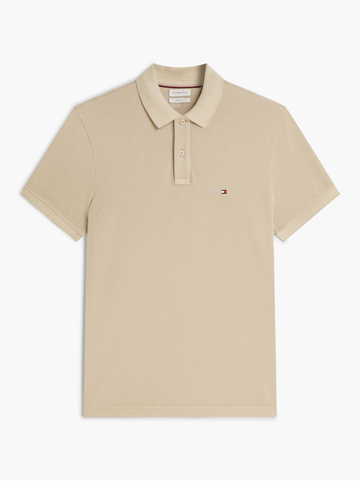 Polo Tingida Bandeira Bordada Regular Fit