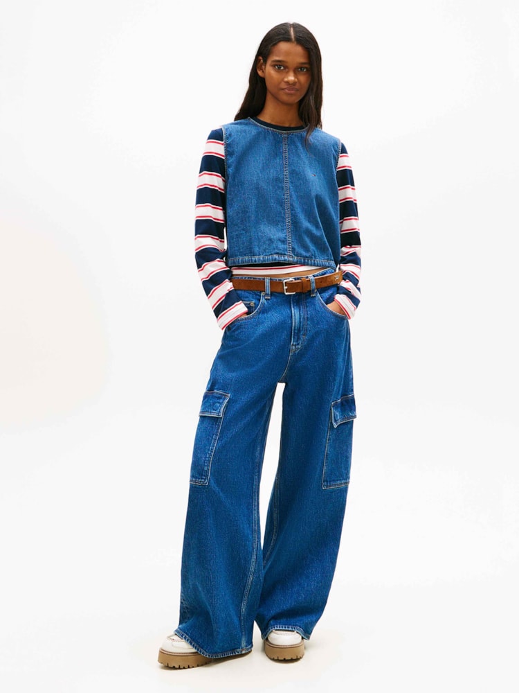 Regata Amarração Chambray Blusa