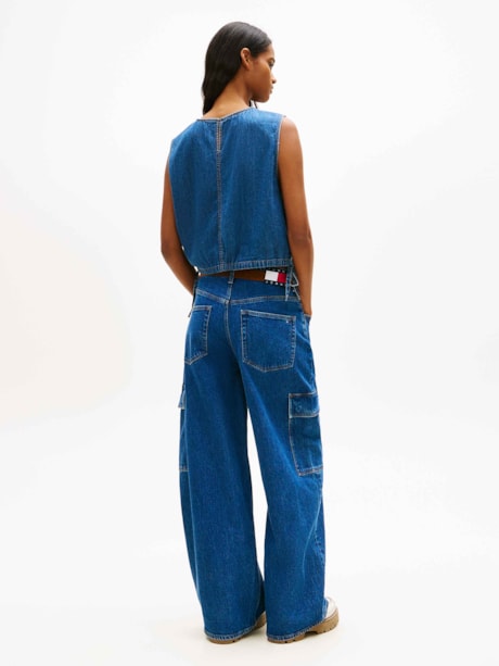 Regata Amarração Chambray Blusa