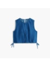 Regata Amarração Chambray Blusa