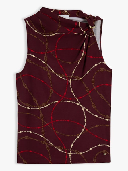 Regata Estampada Slim Fit
