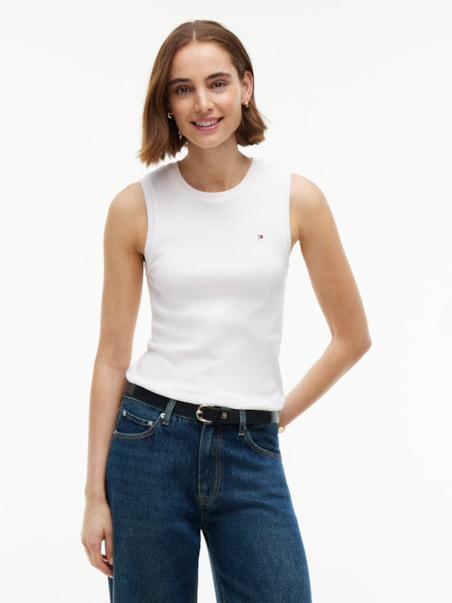 Regata Slim com Gola Redonda