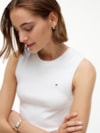 Regata Slim com Gola Redonda
