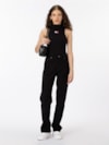 Regata Slim gola alta em Ribana com logo bordado