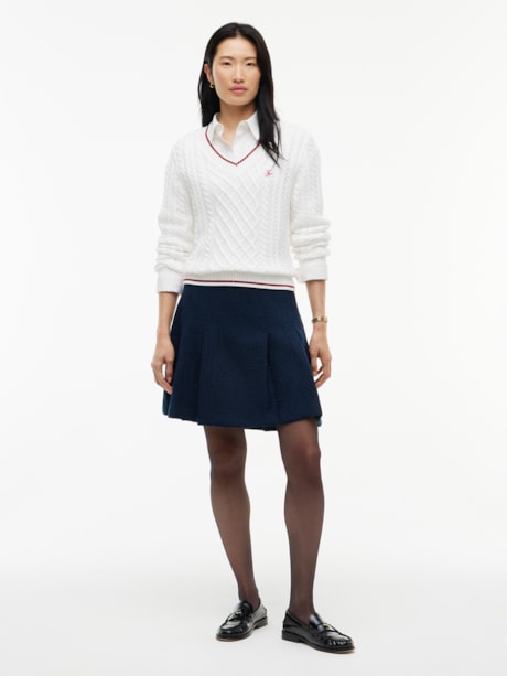 Saia Bouclé Tweed Mini