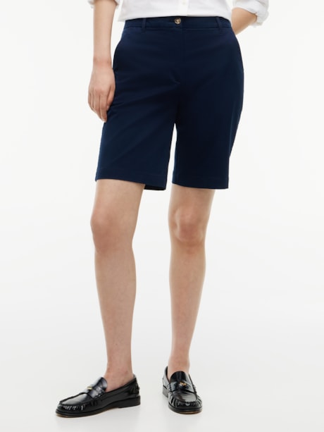 Short Co Twill Slim Straight