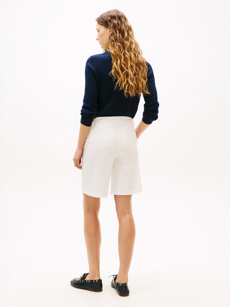 Short Co Twill Slim Straight