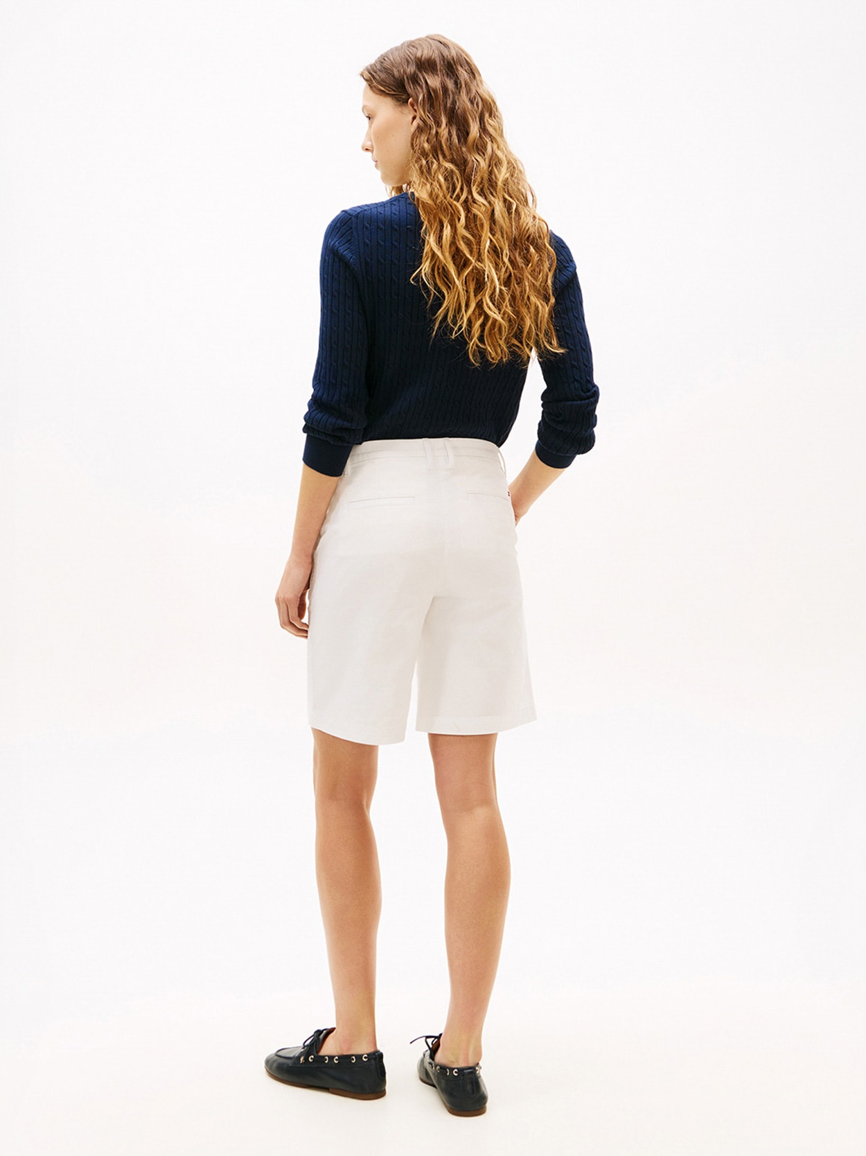 Short Co Twill Slim Straight
