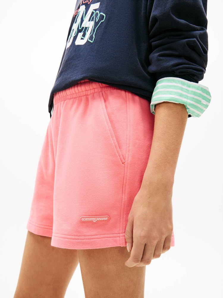 Short Cursivo Etiqueta Moletom