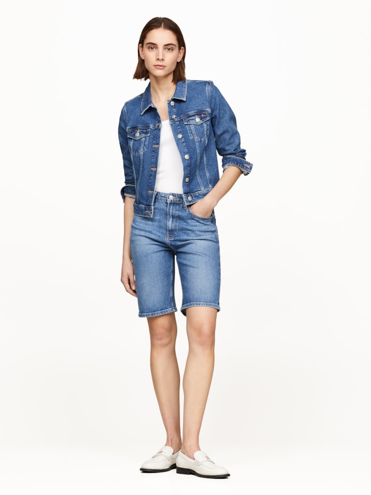 Short Jeans Slim HW Mel
