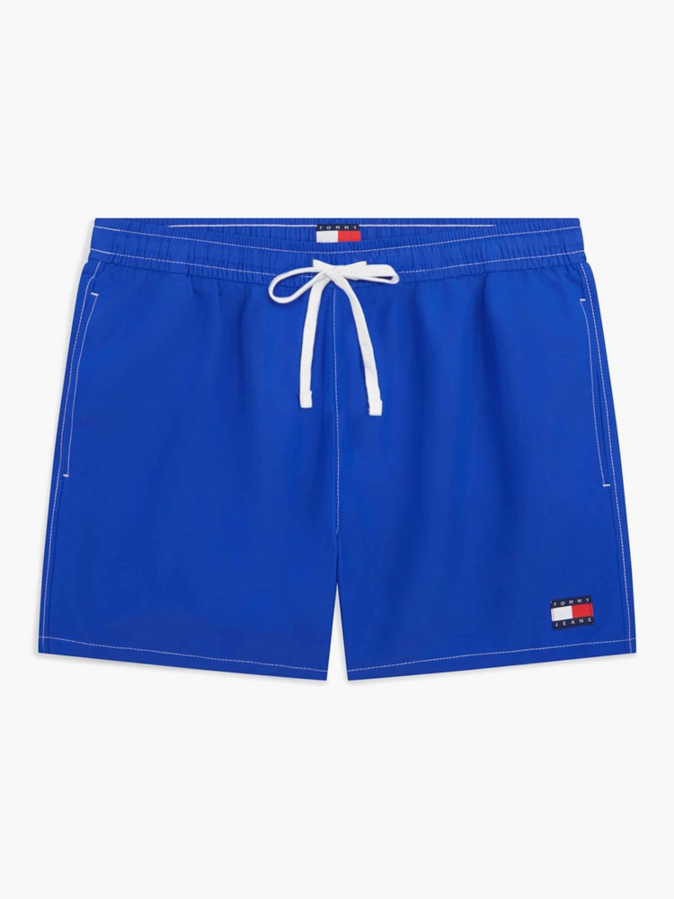 Short Médio Cordão de Ajuste Liso