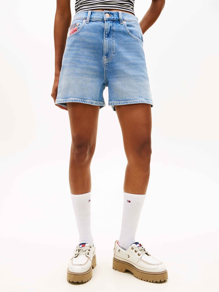 Short Mom Modelagem Reta