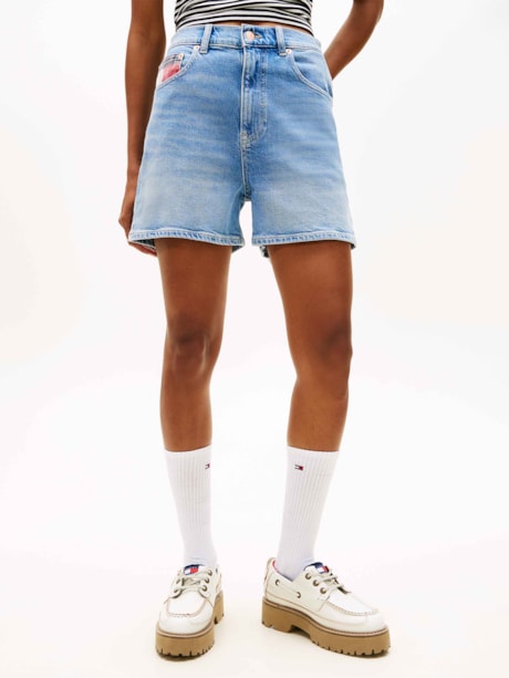 Short Mom Modelagem Reta