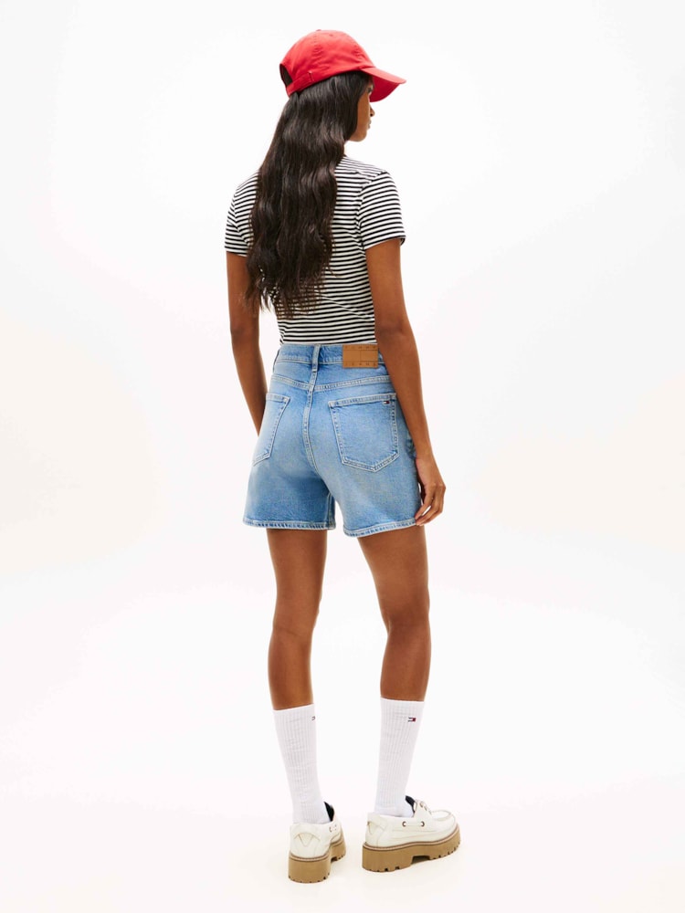 Short Mom Modelagem Reta