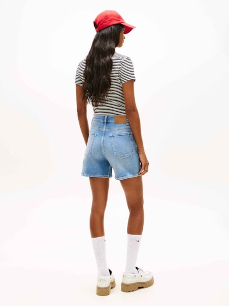 Short Mom Modelagem Reta