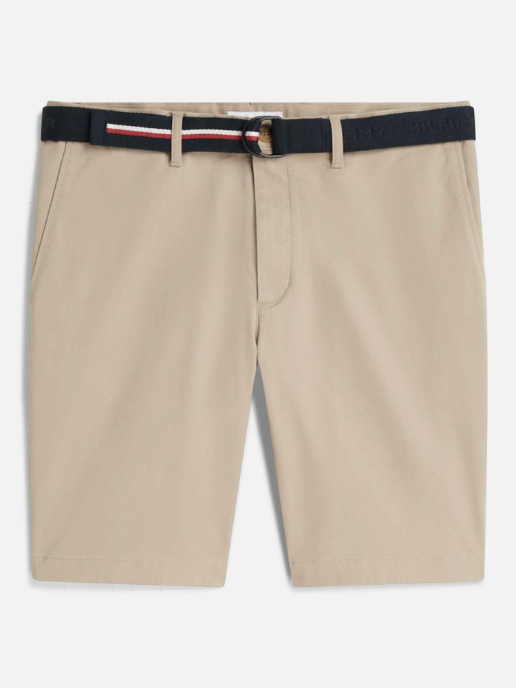 Shorts Chino Denton Slim Reto com Cinto