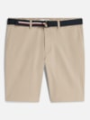Shorts Chino Denton Slim Reto com Cinto