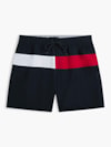 Shorts de Banho Clássico Relaxed Comprimento Médio