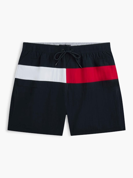 Shorts de Banho Clássico Relaxed Comprimento Médio