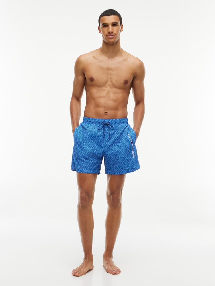 Shorts de Banho Comprimento Médio com Estampa Original