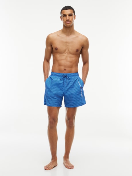 Shorts de Banho Comprimento Médio com Estampa Original