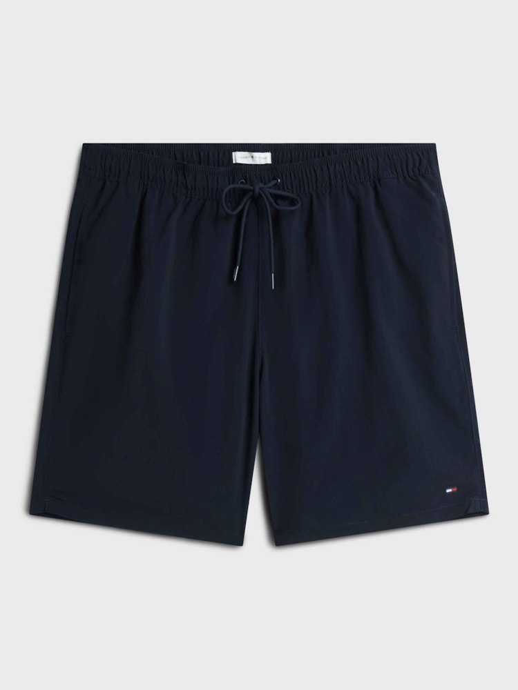 Shorts de Banho Essential Longo com Bandeira