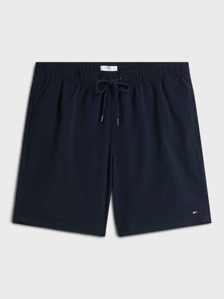 Shorts de Banho Essential Longo com Bandeira