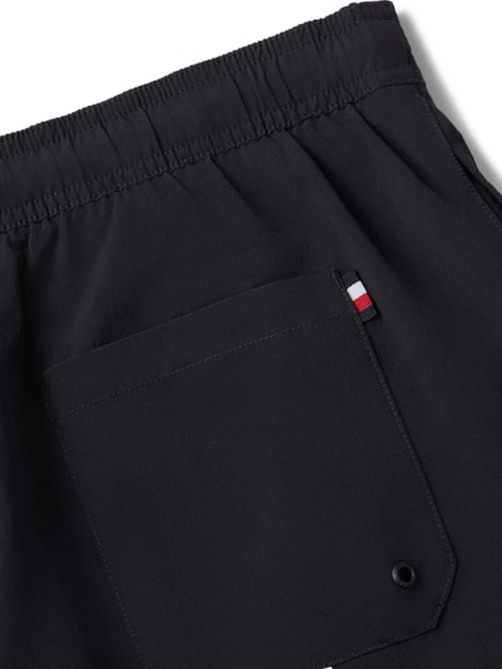 Shorts de Banho Essential Longo com Bandeira