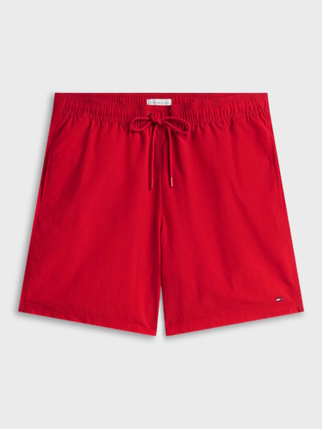 Shorts de Banho Essential Longo com Bandeira