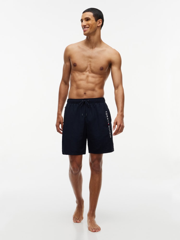 Shorts de Banho Longo com Logo Original