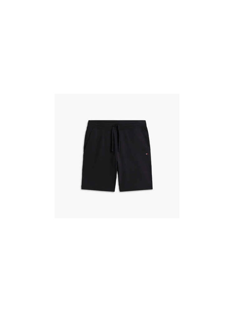 Shorts de Moletom com Bordado de Bandeira