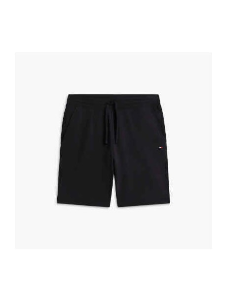 Shorts de Moletom com Bordado de Bandeira