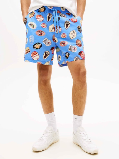 Shorts Estampado Tommy Jeans