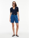 Shorts Tencel Chambray