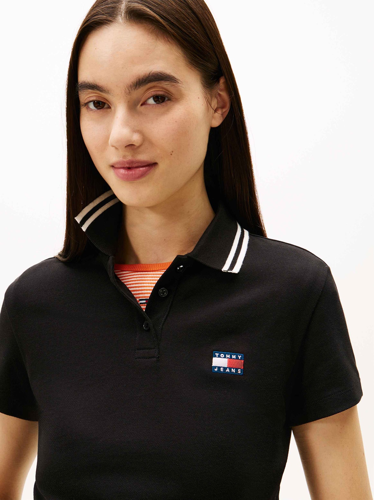 Slim Badge Polo Pique