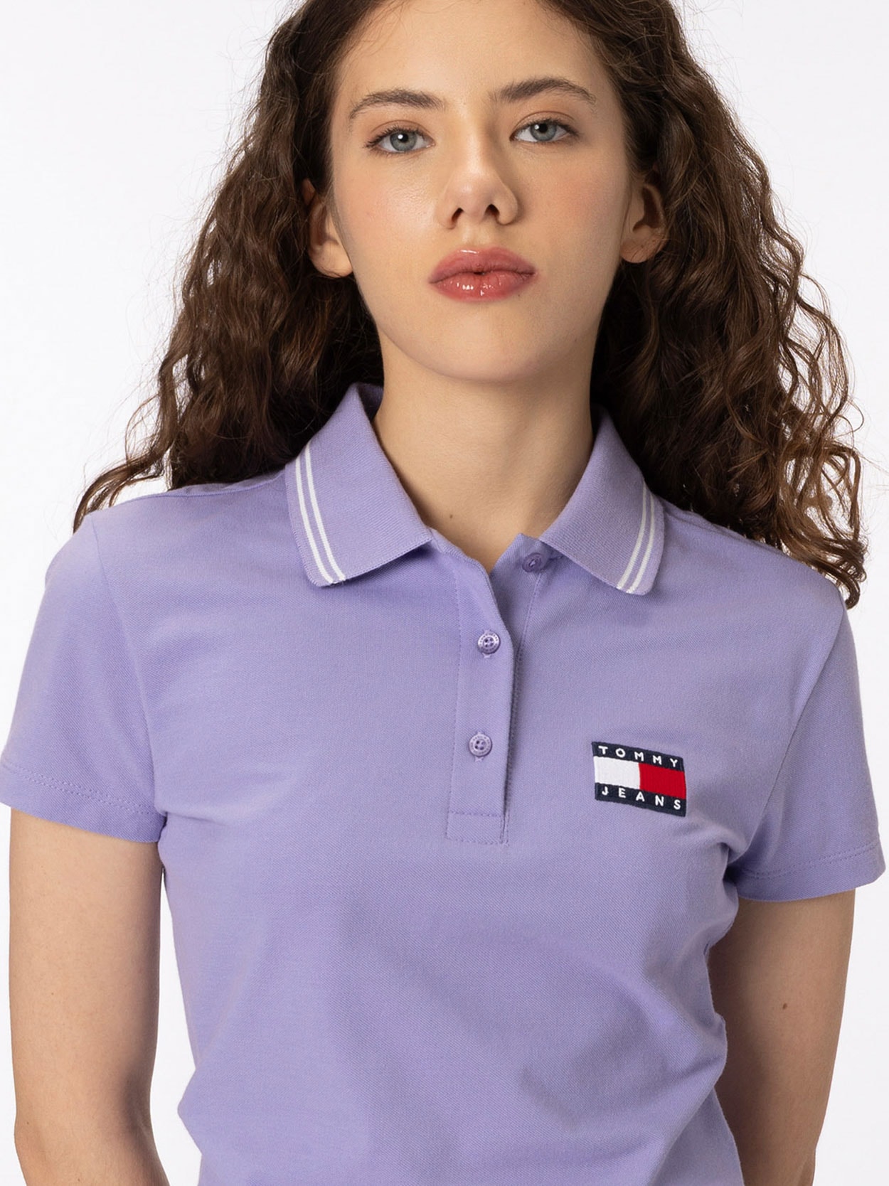 Slim Badge Polo Pique