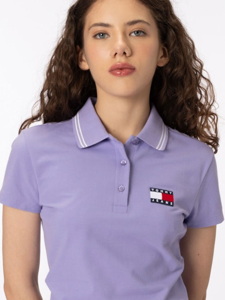Slim Badge Polo Pique