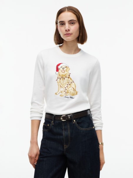 Suéter Algodão Jersey Intarsia