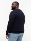 Suéter Clássico Essential Gola C Big And Tall