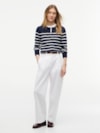 Suéter Dourado Botão Global Stripe