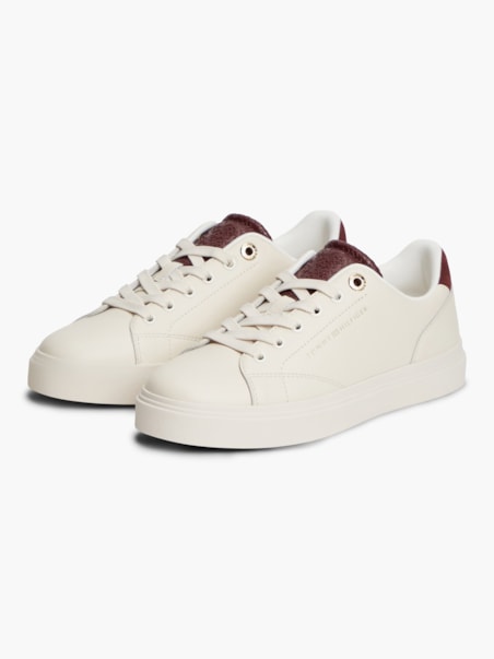 Tênis Cupsole de Couro Th Monogram